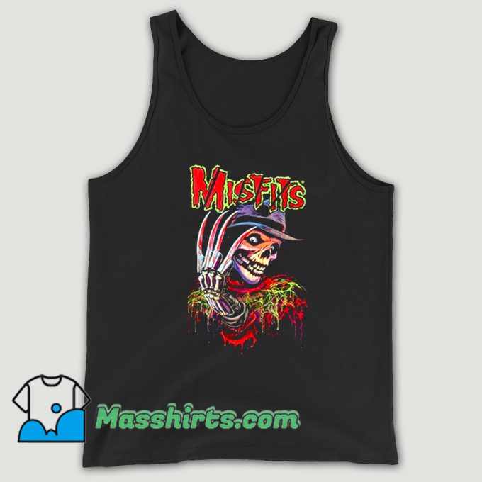 The Misfits Tour Music Rock Retro 90s Tank Top