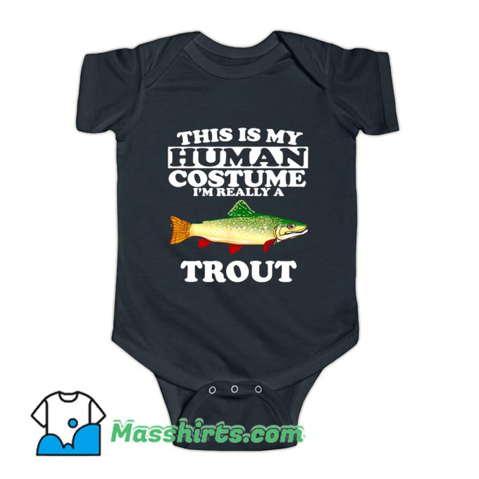 This Is My Human Costume Halloween Baby Onesie