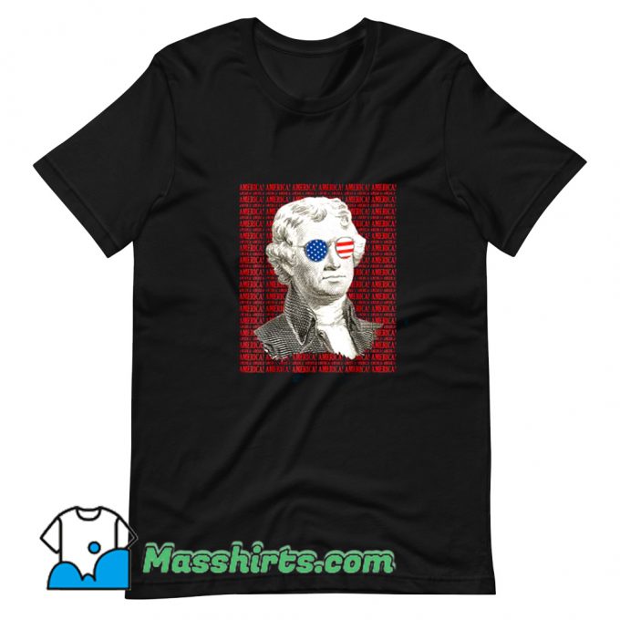 Thomas Jefferson America Patriotic T Shirt Design