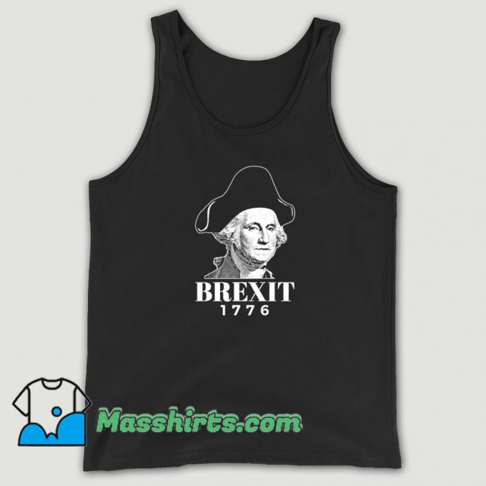 Vintage George Washington Brexit 1776 Tank Top