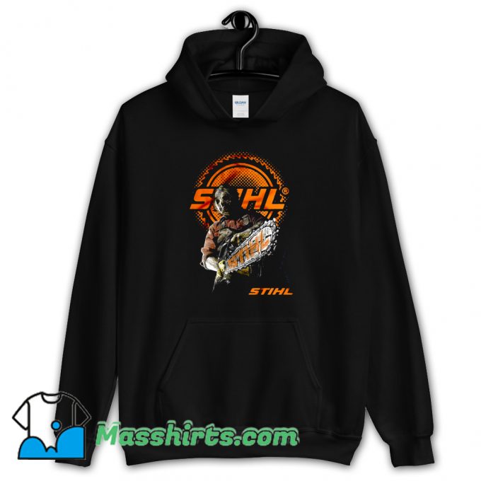 Vintage Halloween STIHL Texas Chainsaw Hoodie Streetwear