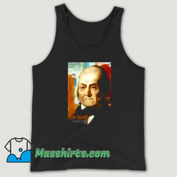 Vintage John Quincy Adams American President Tank Top