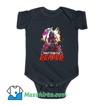 Awesome Dont Fear The Reaper Grim Baby Onesie