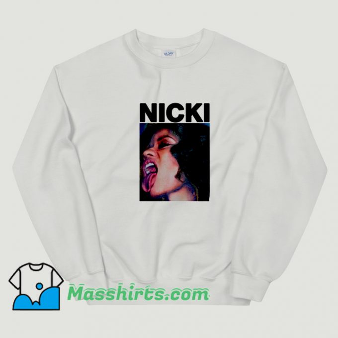 Awesome Face 3D Nicki Minaj Sweatshirt