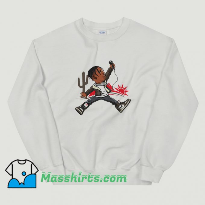 Awesome Travis Scott Jumpman Sweatshirt