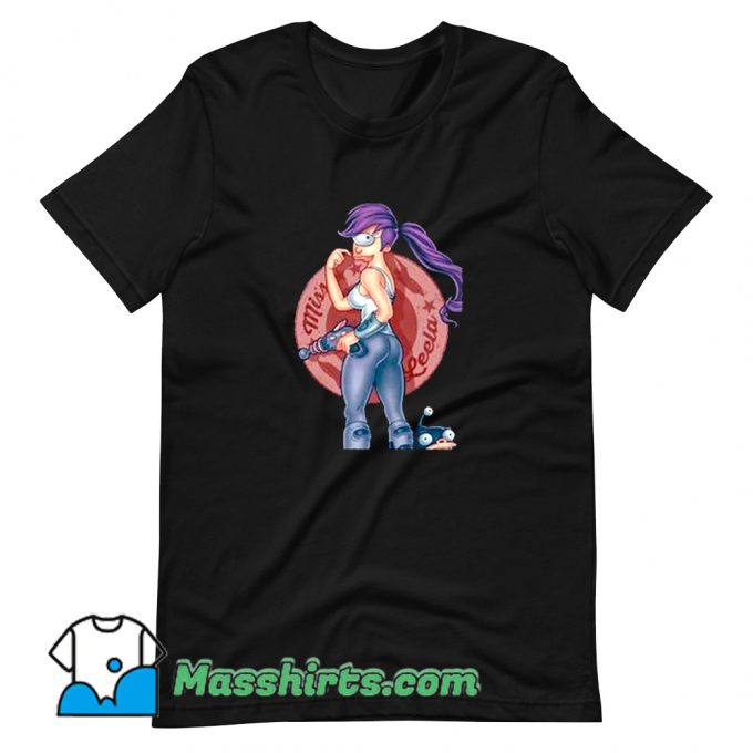 Best Miss Leela Futurama T Shirt Design