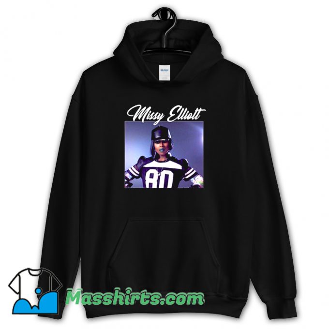 Cheap Rapper Missy Elliott Retro 90s Hoodie Streetwear