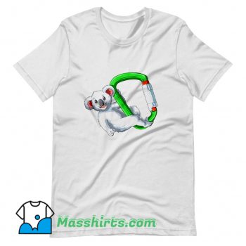 Chilled Koala Climber Bouldering T Shirt Design