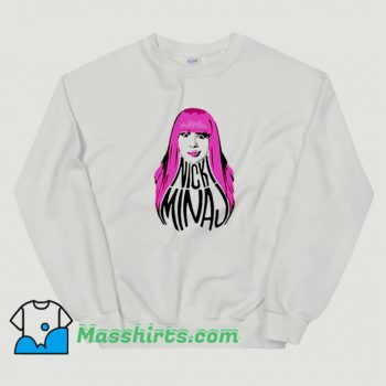 Classic Nicki Minaj Pink Hair Sweatshirt