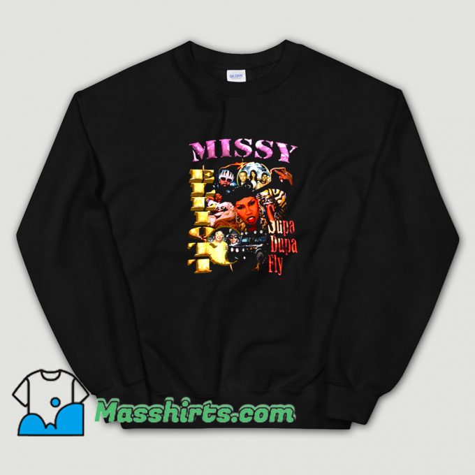 Cute Rapper Missy Elliott Supa Dupa Fly Sweatshirt