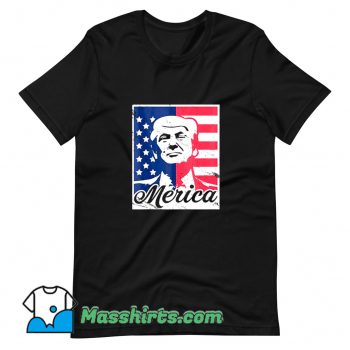 Donald Trump Patriotic Independence Day T Shirt Design