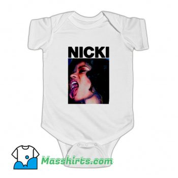 Face 3D Nicki Minaj Classic Baby Onesie