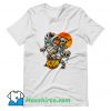 Funny Skeleton Dinosaur Halloween Mummy Pumpkin T Shirt Design