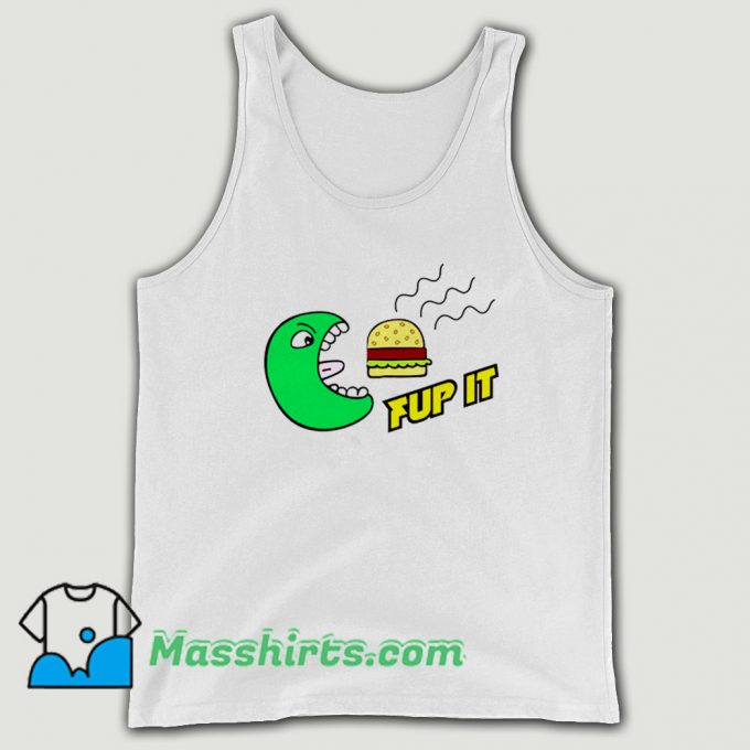 Fup It Cheeseburger Monster Tank Top