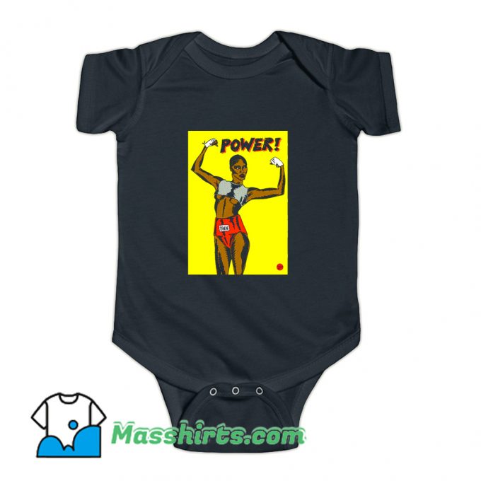 Grace Jone Power Baby Onesie