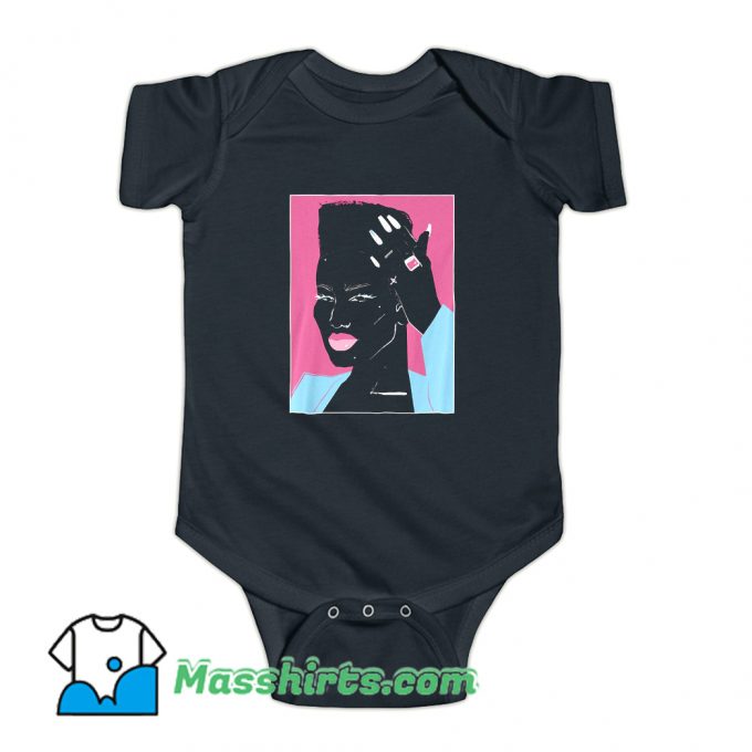 Grace Jones Photos Baby Onesie