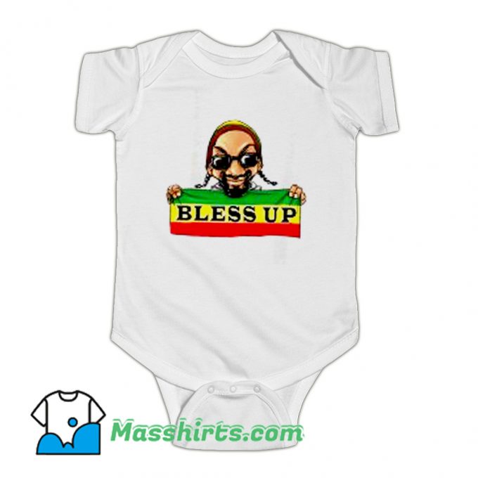 Honest Rapper Bless Up Baby Onesie