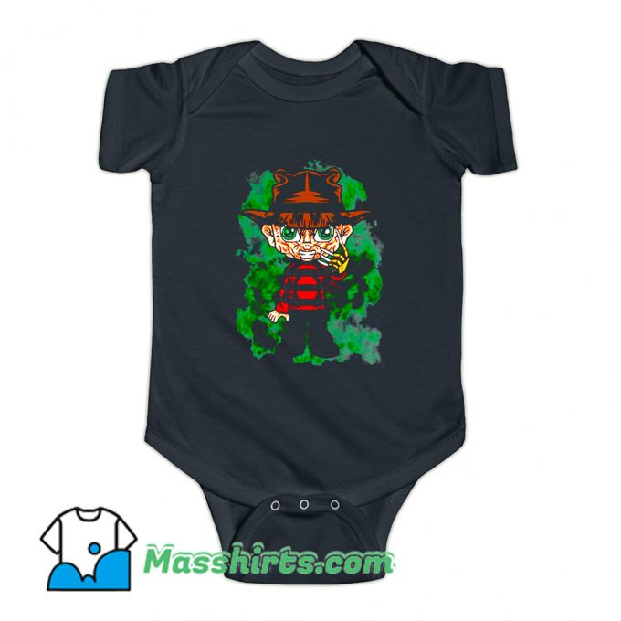 Horror Boy Cartoon Anime Manga Baby Onesie