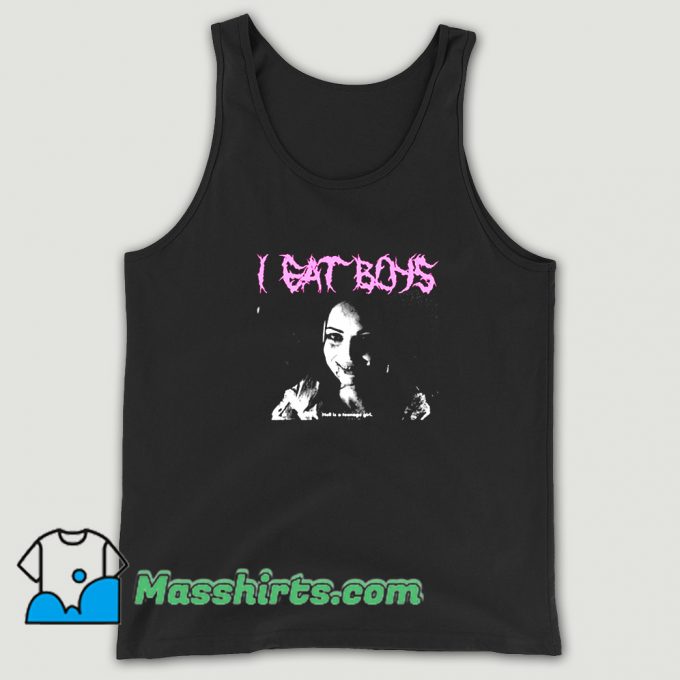 I Eat Boys Album Megan Fox Funny Tank Top