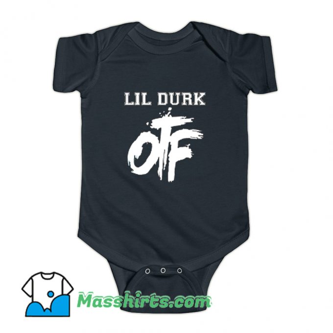 Lil Durk Otf Rapper Baby Onesie