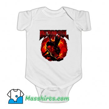 Marvel Deadpool Epic Heavy Metal Baby Onesie