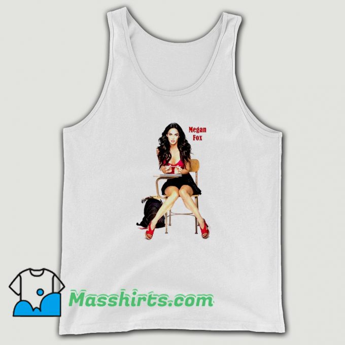 Megan Fox American Actress Classic Tank Top