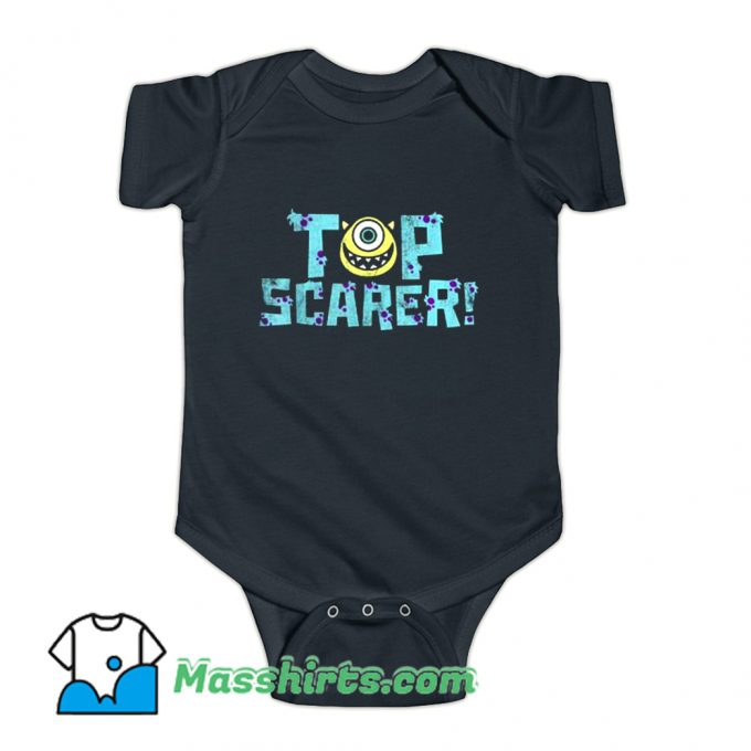 Mike Wazowski Top Scarer Classic Baby Onesie