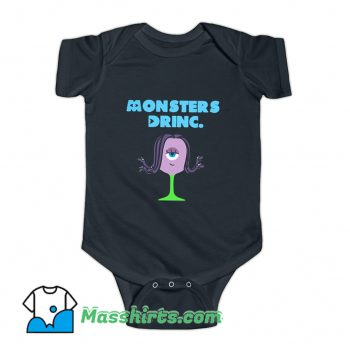 Monsters Celia Drink Baby Onesie