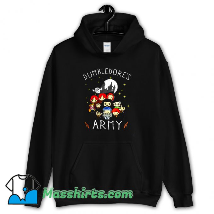 New Dumbledores Army Cartoon Hoodie Streetwear