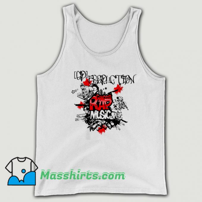 New Rap Gangsta Hip Hop Music Tank Top