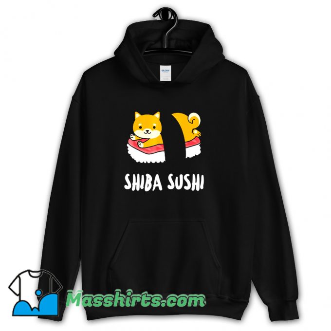 Orginal Cartoon Shiba Sushi Hoodie Streetwear