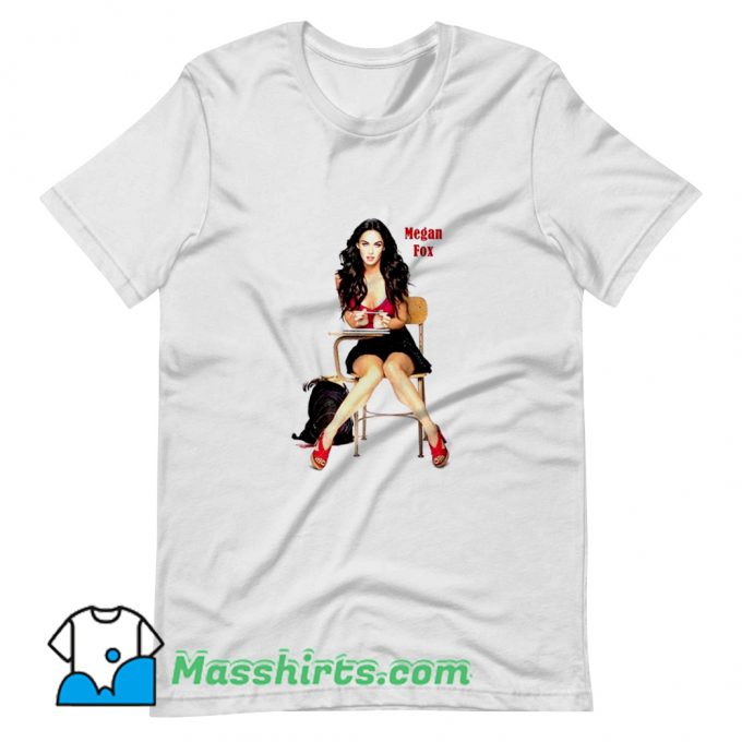 Original Megan Fox American Actress T Shirt Design