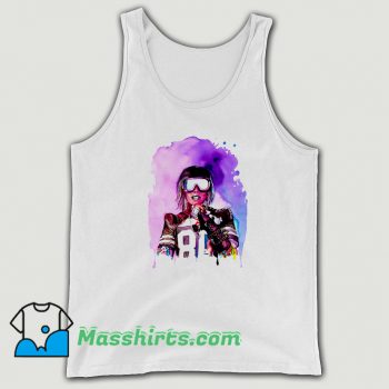 Original Missy Elliott Colorful Art Tank Top