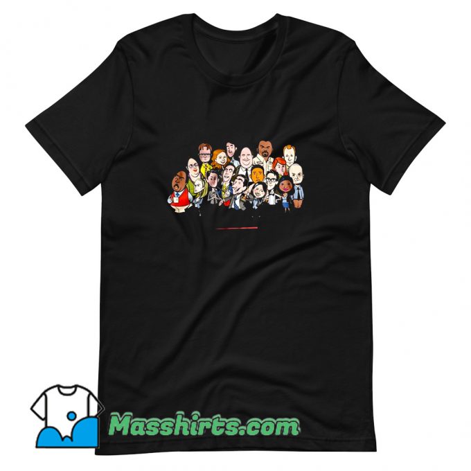 Original The Office Cartoons Character T Shirt Design