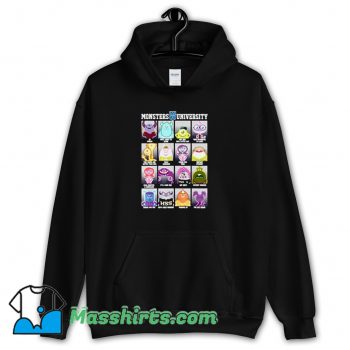 Pixar Monsters University Class Photos Hoodie Streetwear