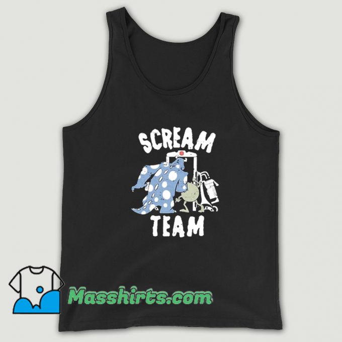 Pixar Monsters University Scream Team Vintage Tank Top