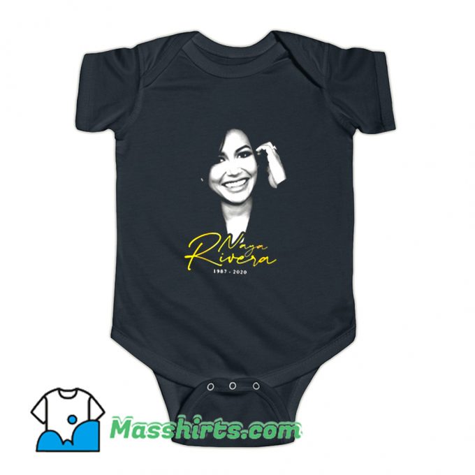 Rip Naya Rivera 1987 2020 Funny Baby Onesie