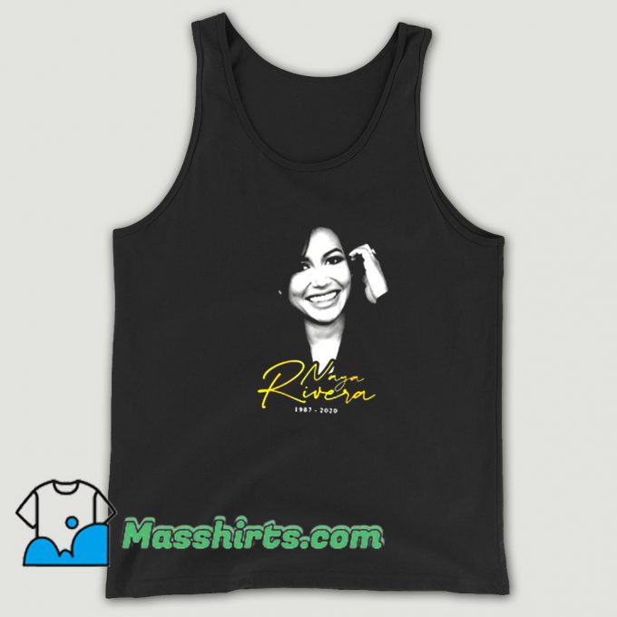 Rip Naya Rivera 1987 2020 Tank Top On Sale