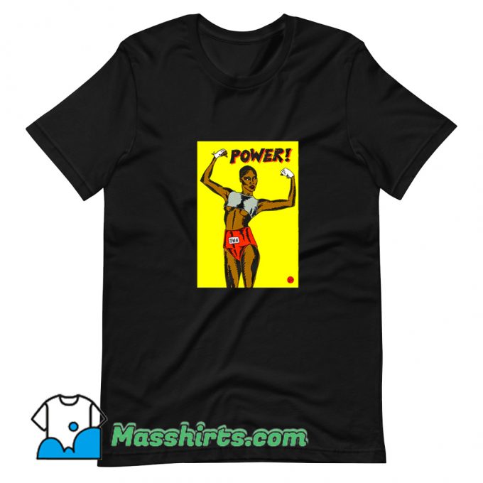 Vintage Grace Jone Power T Shirt Design