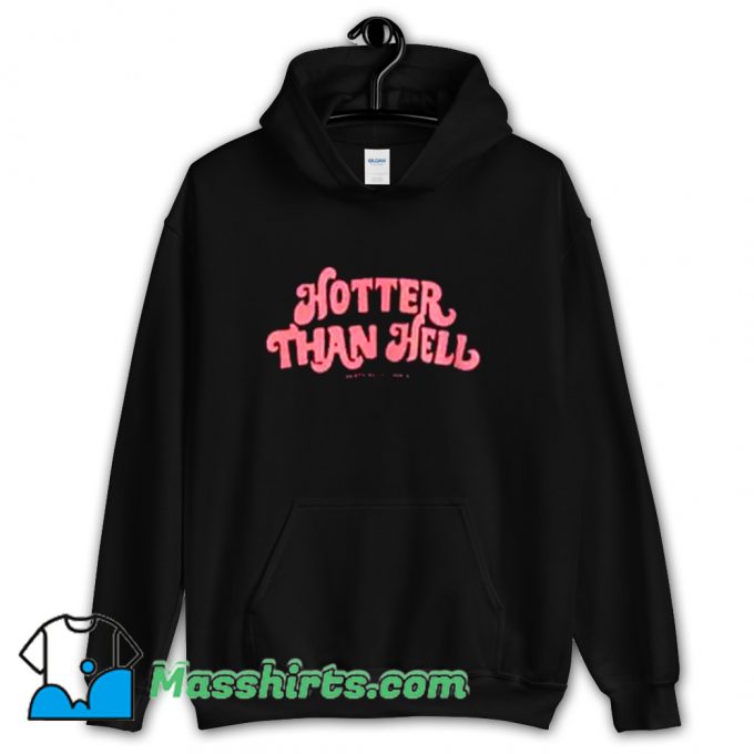 Vintage Hotter Than Hell Hoodie Streetwear