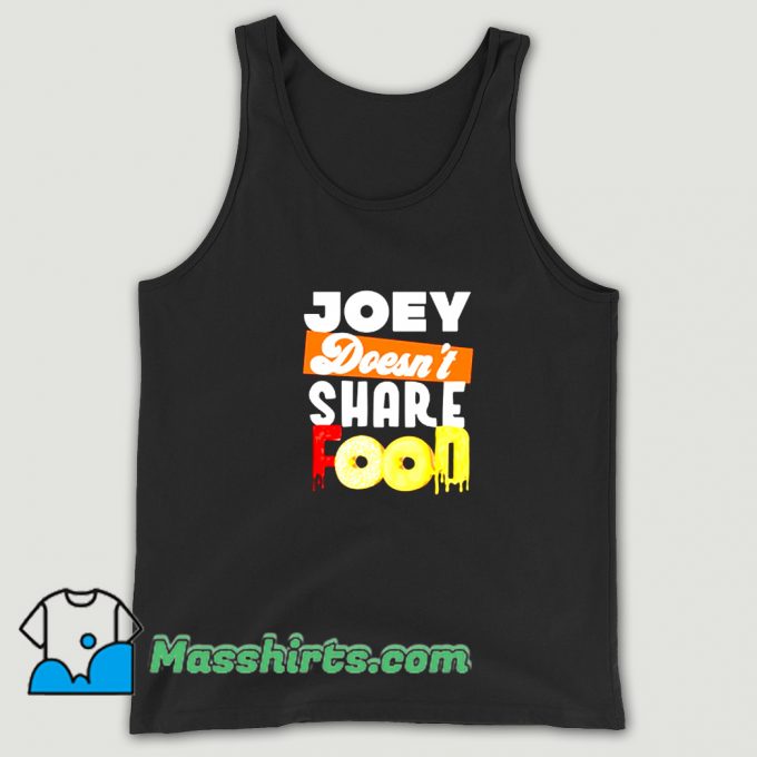 Vintage Joey Chestnut Doesnt Share Food Tank Top