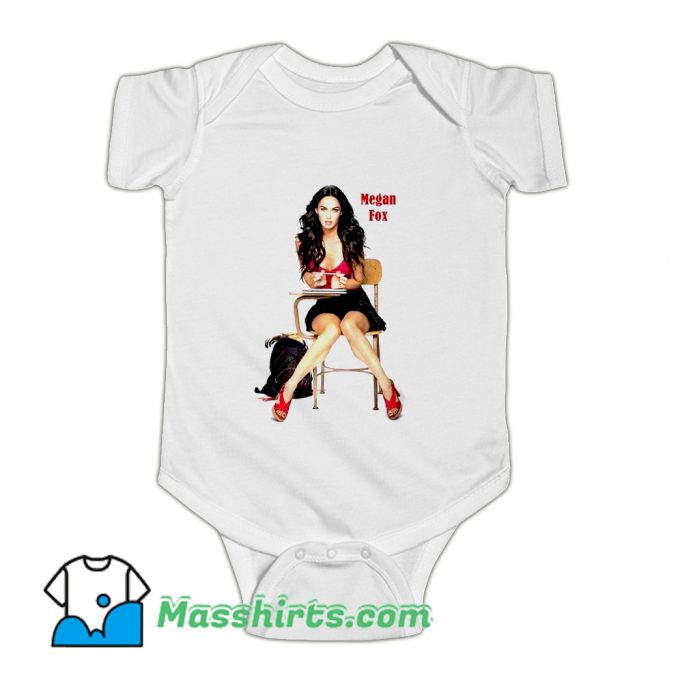 Vintage Megan Fox American Actress Baby Onesie