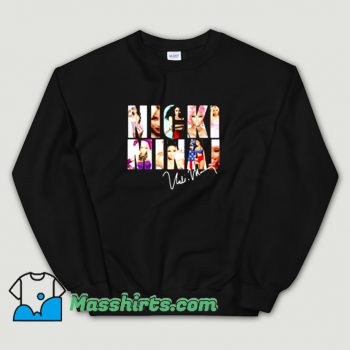 Vintage Nicki Minaj Top Signature Sweatshirt