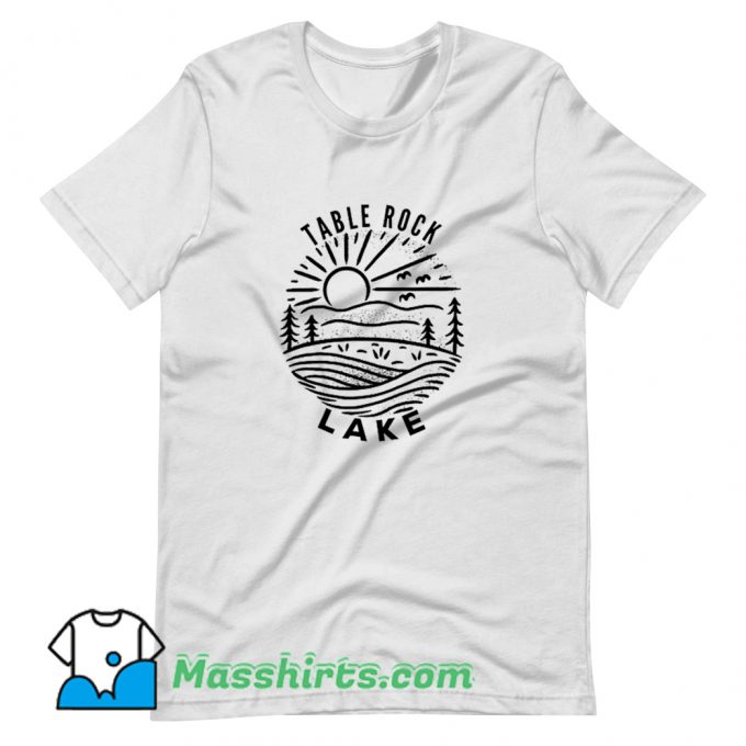 Vintage Table Rock Lake T Shirt Design