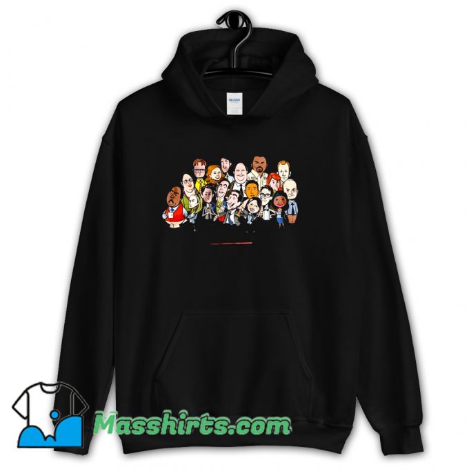 Vintage The Office Cartoons Character Hoodie Streetwear