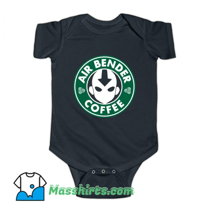 Air Bender Coffee Baby Onesie