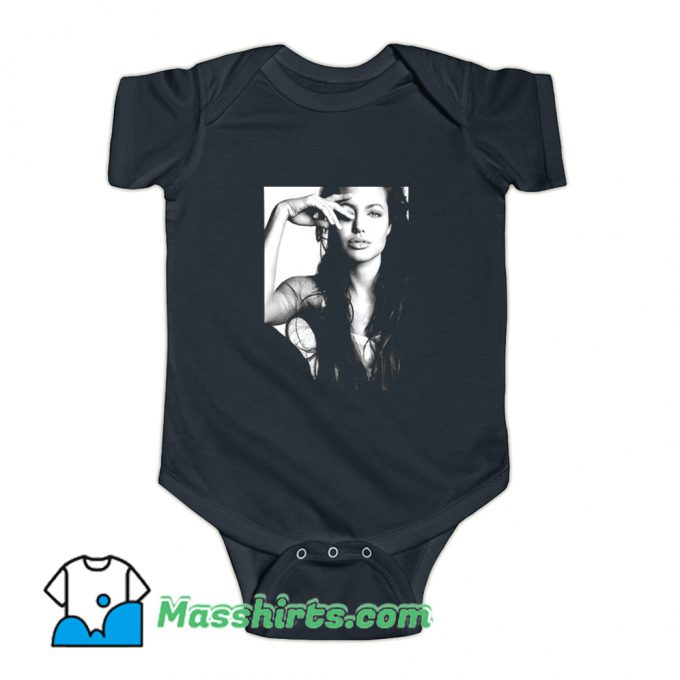 Angelina Jolie Actress Baby Onesie