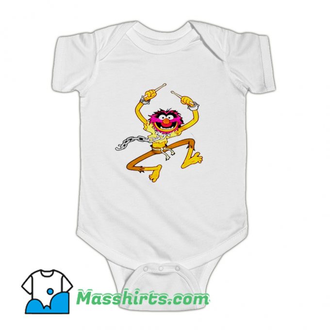 Animal Drummer The Muppets Show Baby Onesie