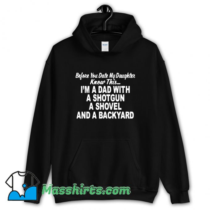 Awesome I Am A Dad With A Shotgun Hoodie Streetwear