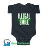Awesome John Prine Illegal Smile Logo Baby Onesie